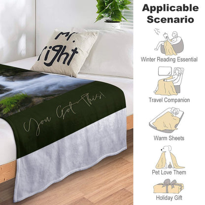 250gsm Flannel Fleece Blanket-40"x50"