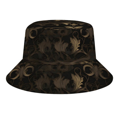 BLACK & GOLD ACCENT Unisex Bucket Hat