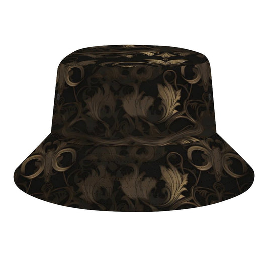 BLACK & GOLD ACCENT Unisex Bucket Hat