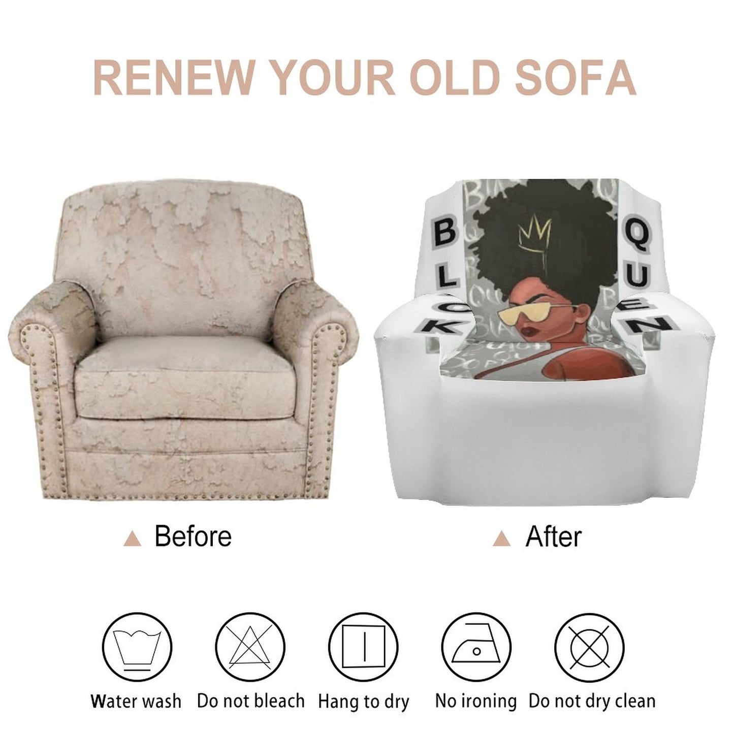 Single Sofa Cover