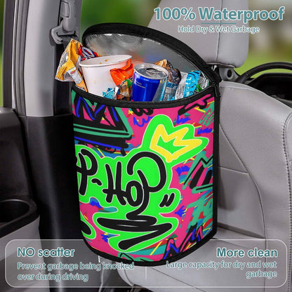 Collapsible Car Trash Bin