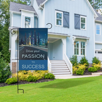 Personalized Flax Garden Flag (Identical Dual-sided Printing)