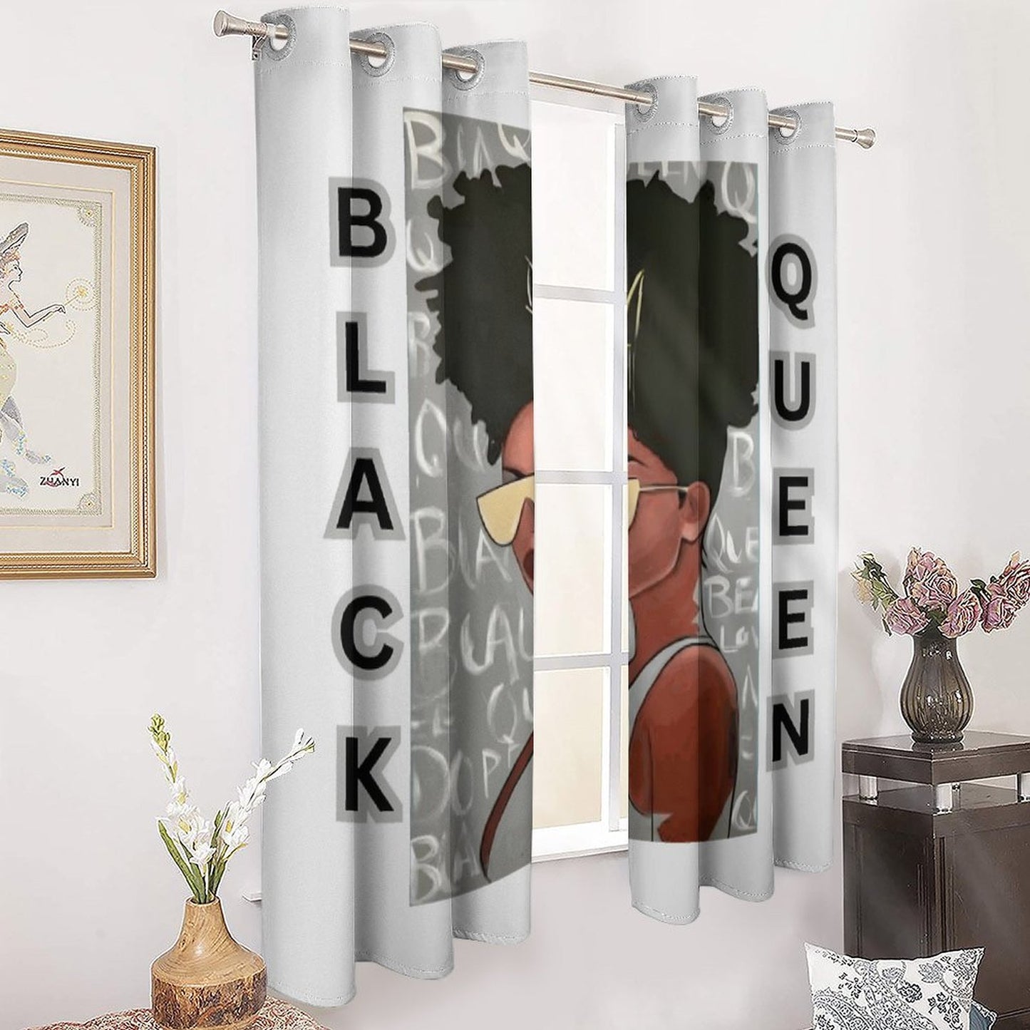 Grommet Curtain-52"x72"/ 132x183cm