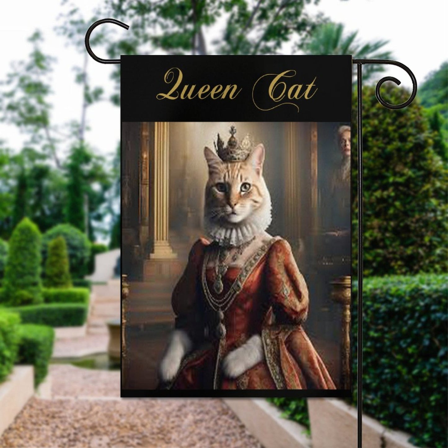Garden Flag (2 Pics on 2 Sides)-12"x18"