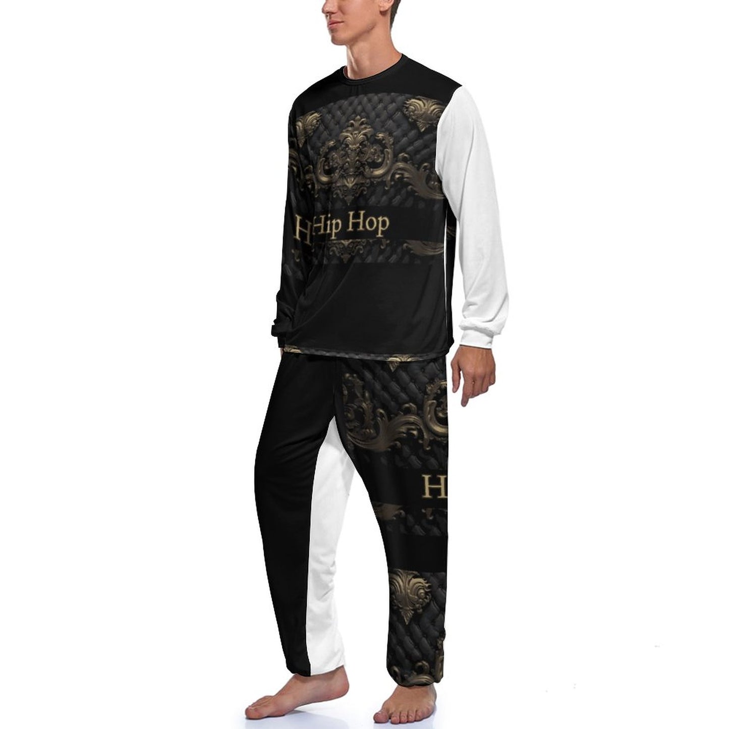 180gsm Men's Loungewear Set JJ1201 (All-Over Printing)