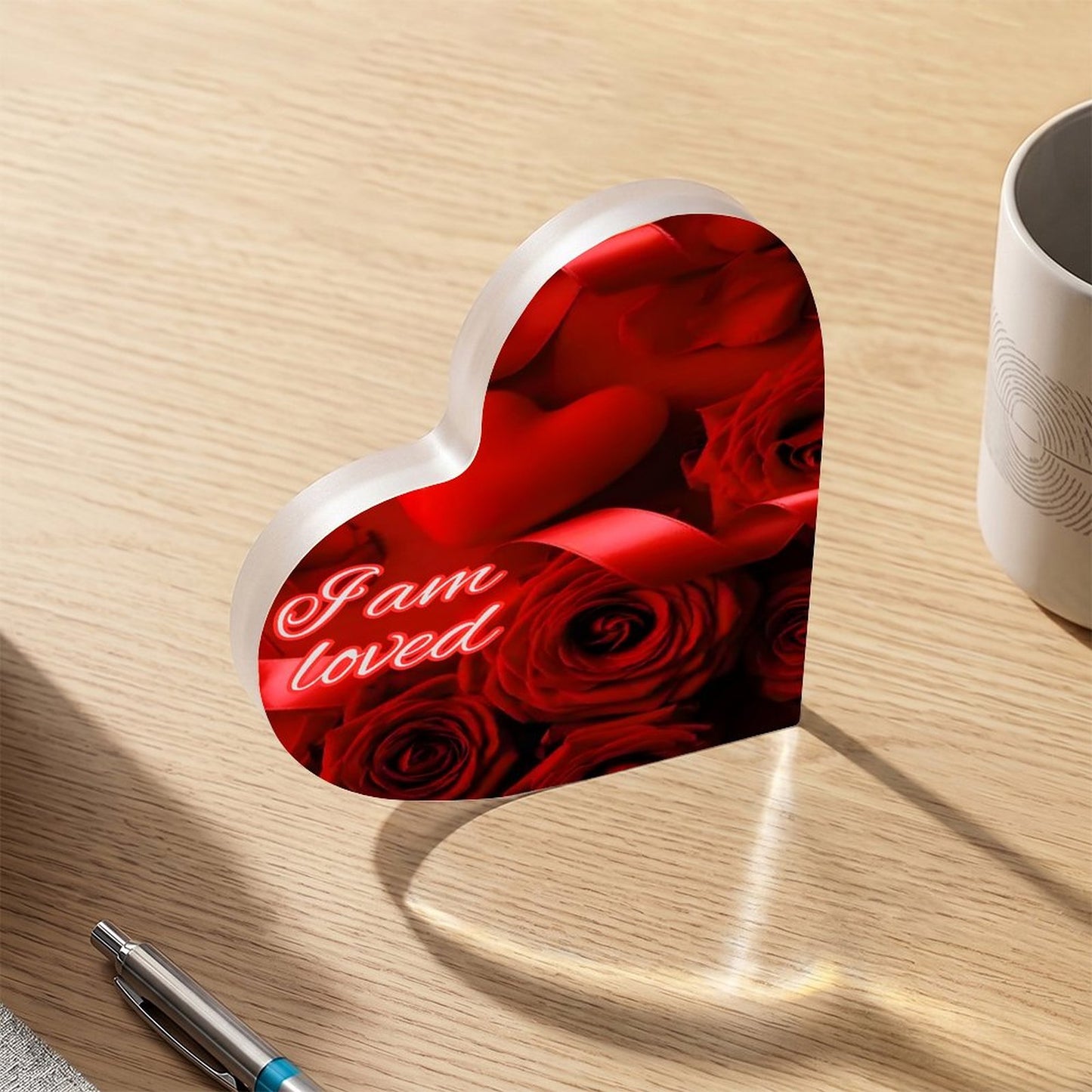 Acrylic Vertical Ornament(One-sided Printing)