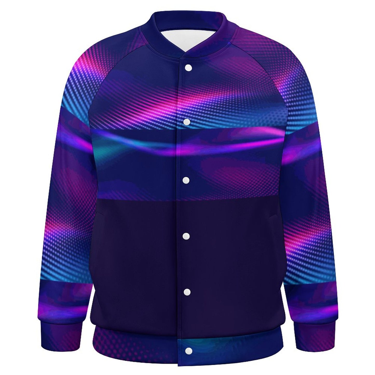 MULTICOLOR Men's Baseball Jacket-*2XS-6XL