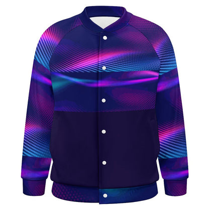 MULTICOLOR Men's Baseball Jacket-*2XS-6XL
