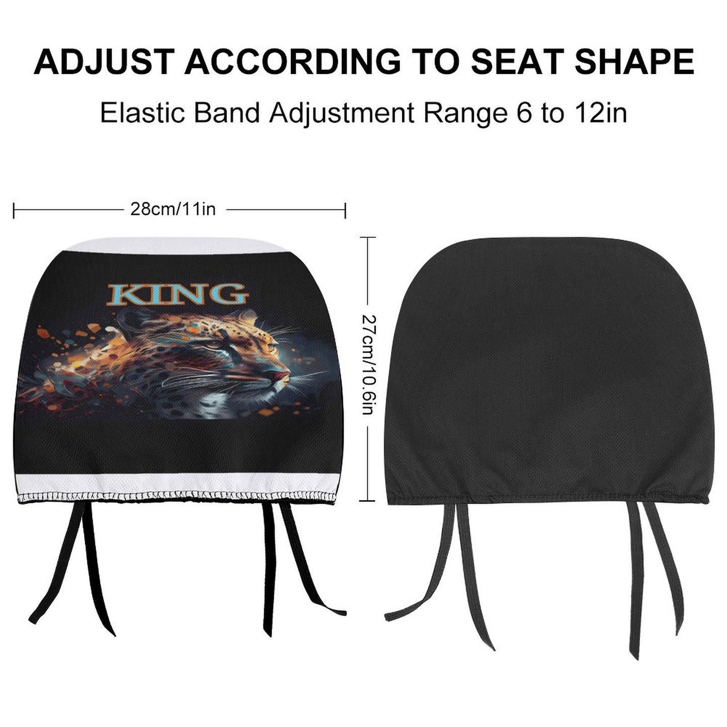 Custom Car Headrest Covers
