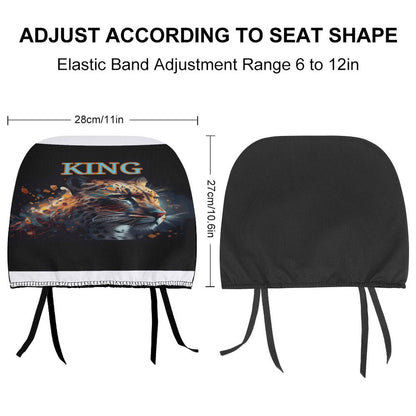 Custom Car Headrest Covers