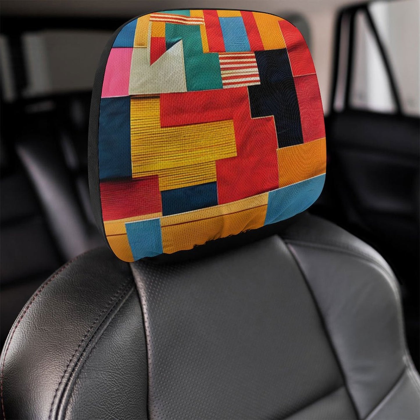 Custom Car Headrest Covers