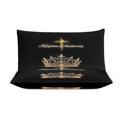 3-Piece Bedding Set-86"×70"/ 218×177cm (Dual-sideded Printing)