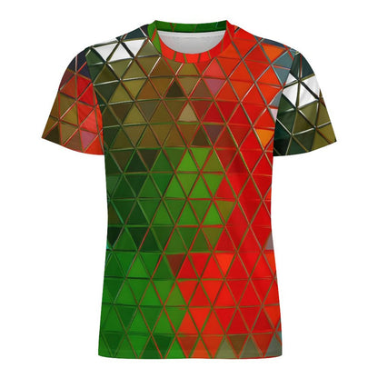 GLASS PRISM Short Sleeve  T-Shirt-*XS-6XL