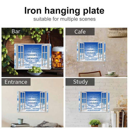 Horizontal Personalized Metal Wall Art Tin Sign-5.5"x7.9"/14x20cm
