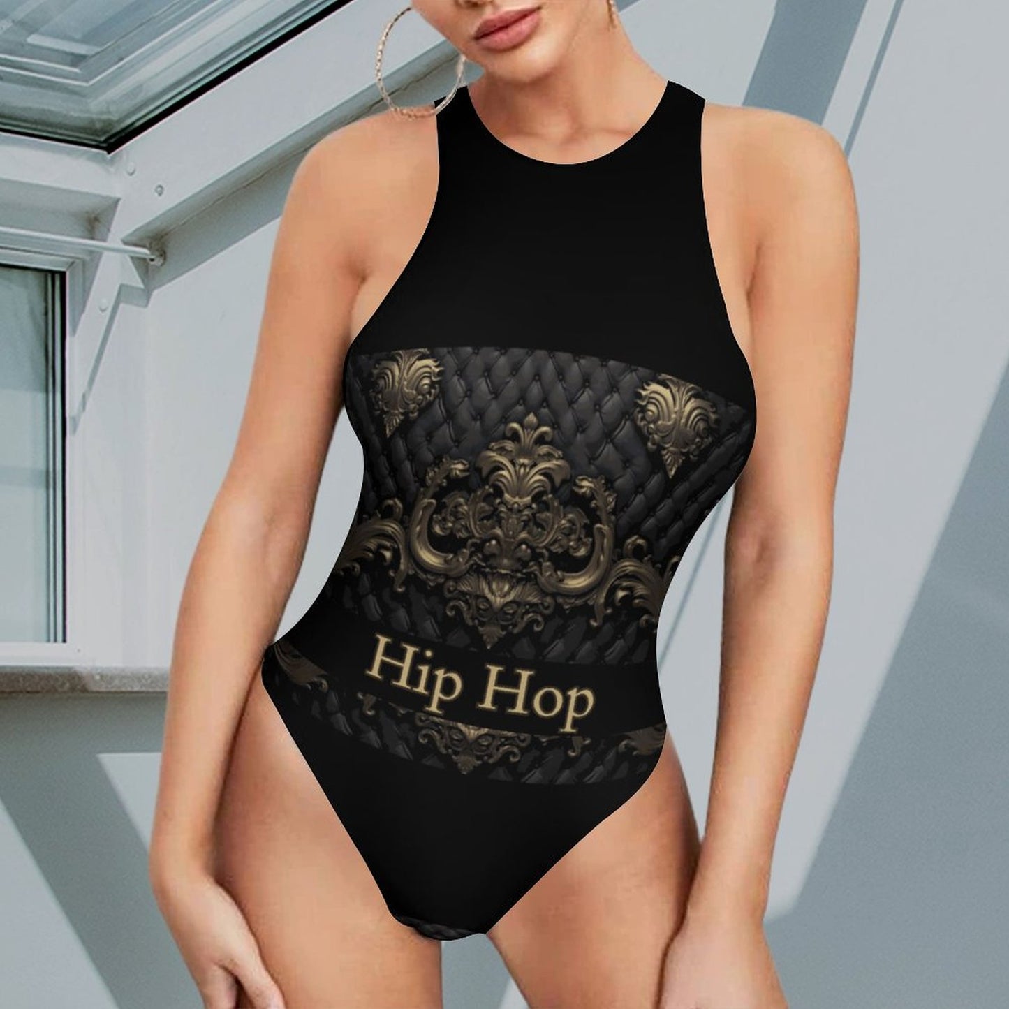 Tank Top Bodysuit NZ057 (All-Over Printing)