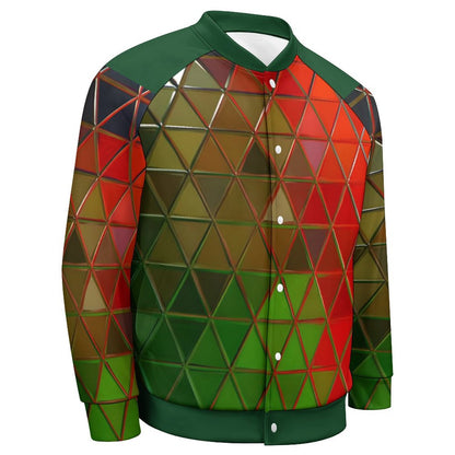 GLASS PRISM Men's Baseball Jacket-2XS-6XL