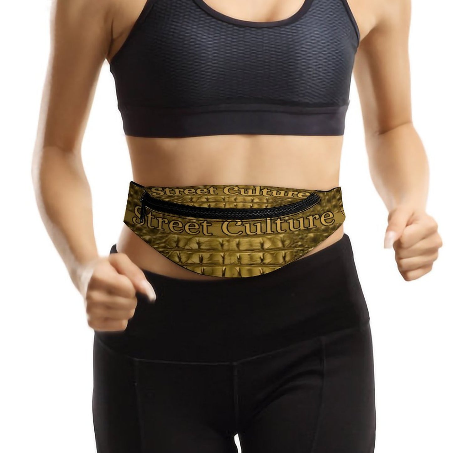 STREET CULTURE Alligator Fanny Pack