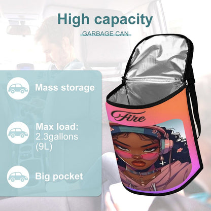 Collapsible Car Trash Bin