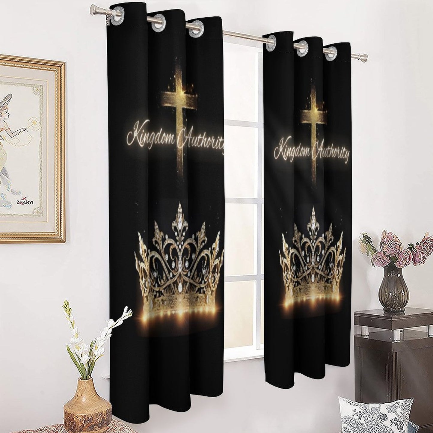 Grommet Curtain-52"x72"/ 132x183cm