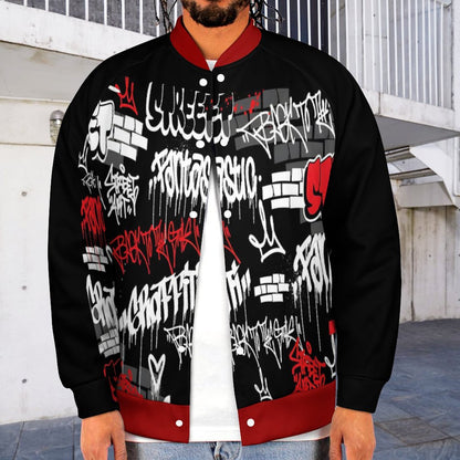 Men's Baseball Jacket (All-Over Printing)