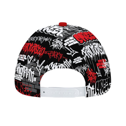 Bent Fitted Cap (All-Over Printing)