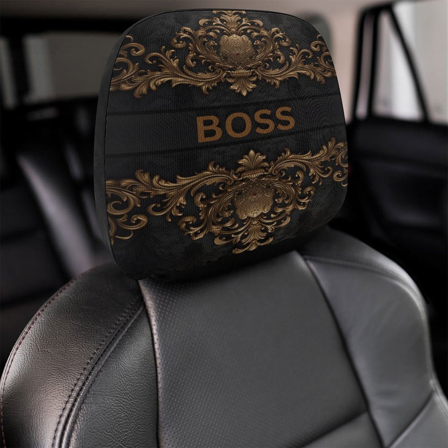 Custom Car Headrest Covers