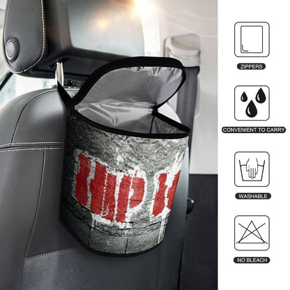 Collapsible Car Trash Bin
