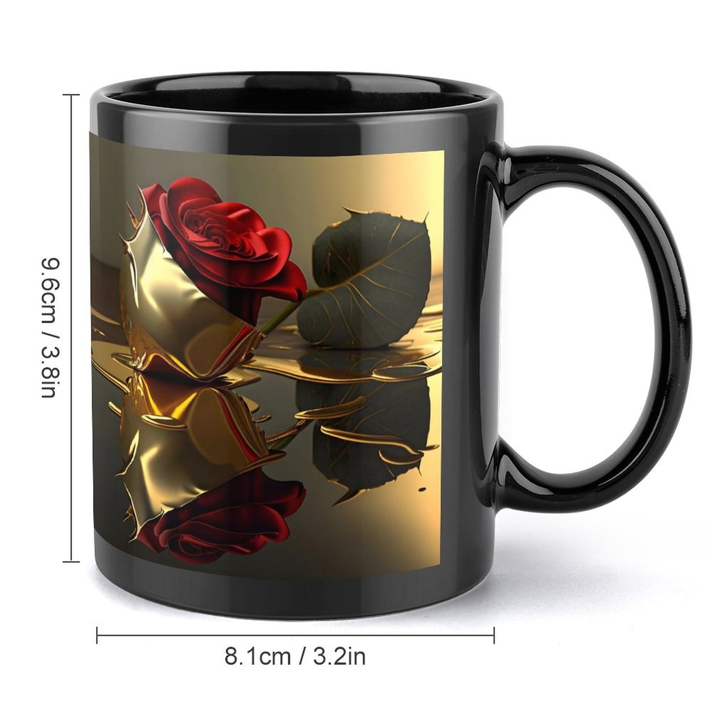 Personalized Photo Coffee Mugs with Identical Patterns