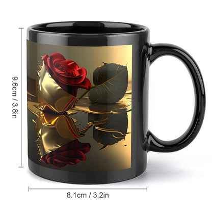Personalized Photo Coffee Mugs with Identical Patterns