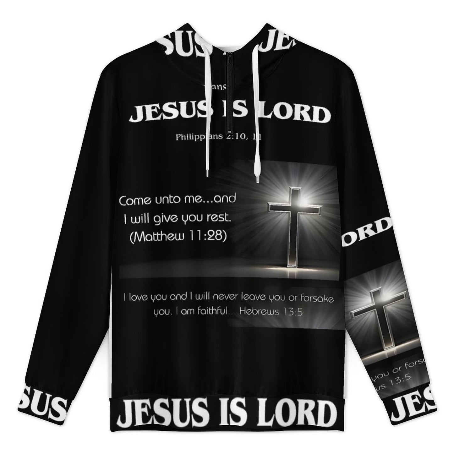 150gsm Hooded Zip Sweatshirt(All-Over Printing)