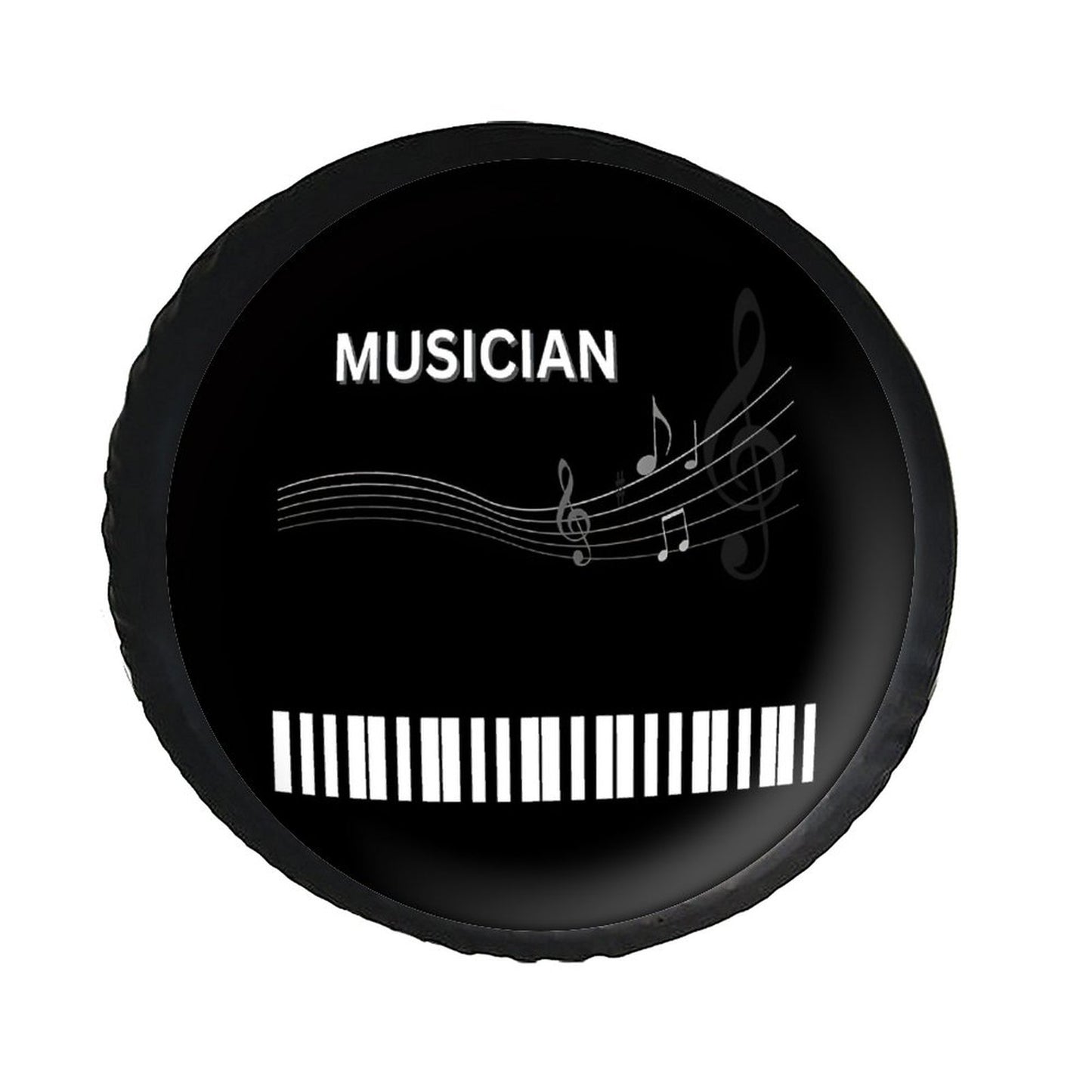 Leather Tire Cover-MUSICIAN