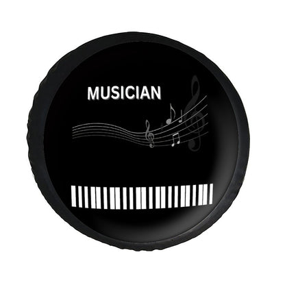 Leather Tire Cover-MUSICIAN