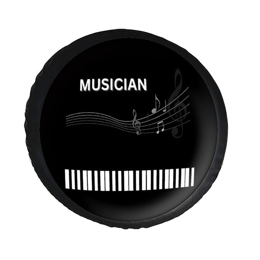 Leather Tire Cover-MUSICIAN