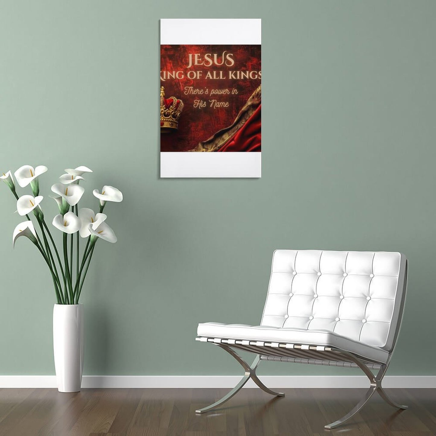Framed Wooden Poster Hanging (Vertical 2:3)-8x12 inch