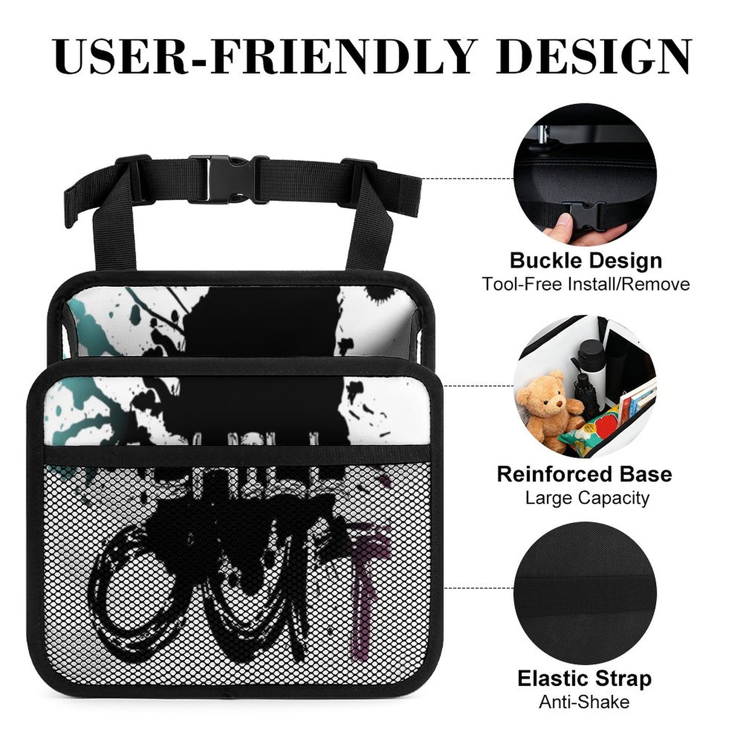 Car Seat Storage Bag(All-Over Printing)