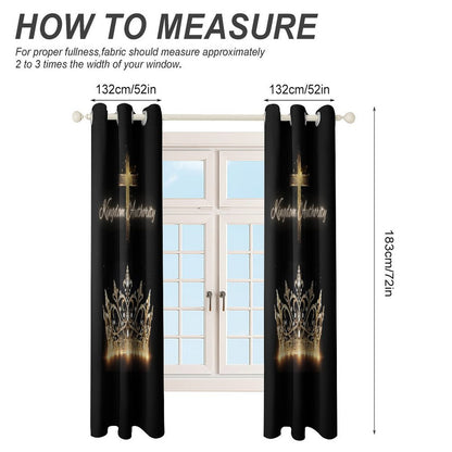 Grommet Curtain-52"x72"/ 132x183cm