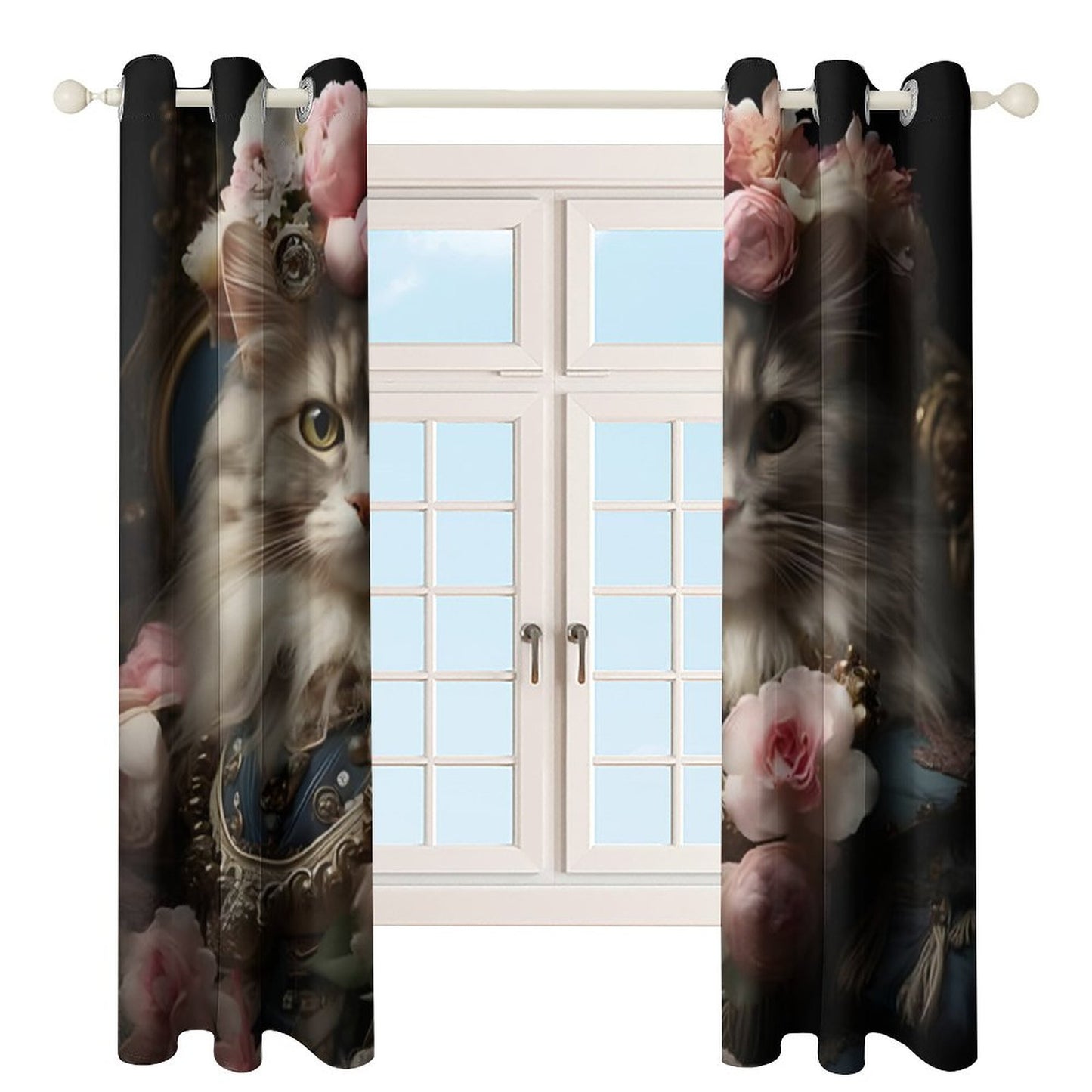 Grommet Curtain-52"x72"/ 132x183cm