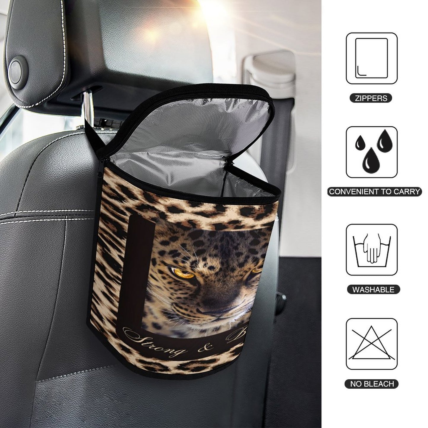 Collapsible Car Trash Bin