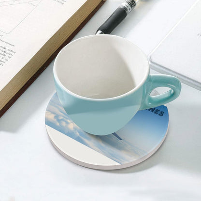Round Ceramic Coaster