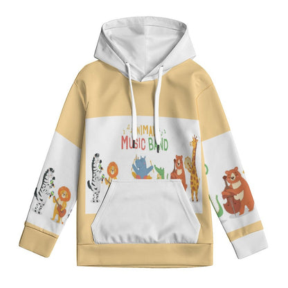 160gsm Children's Lightweight Pullover Hoodie A38H (All-Over Printing)