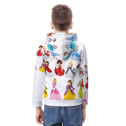 230gsm Children's All-Over printing Hoodie (All-Over Printing)