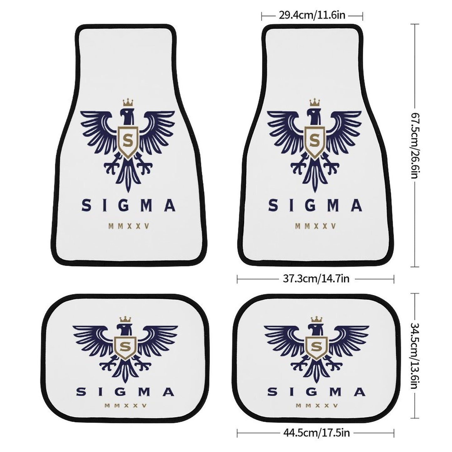 Car Mat Set of 4-SIGMA