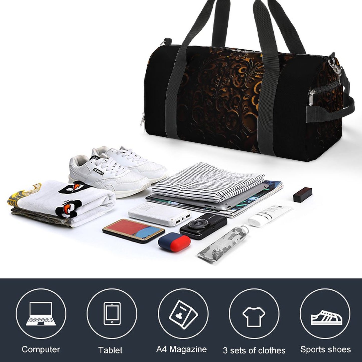 Gym bag A017 Large Capacity Sports Duffel