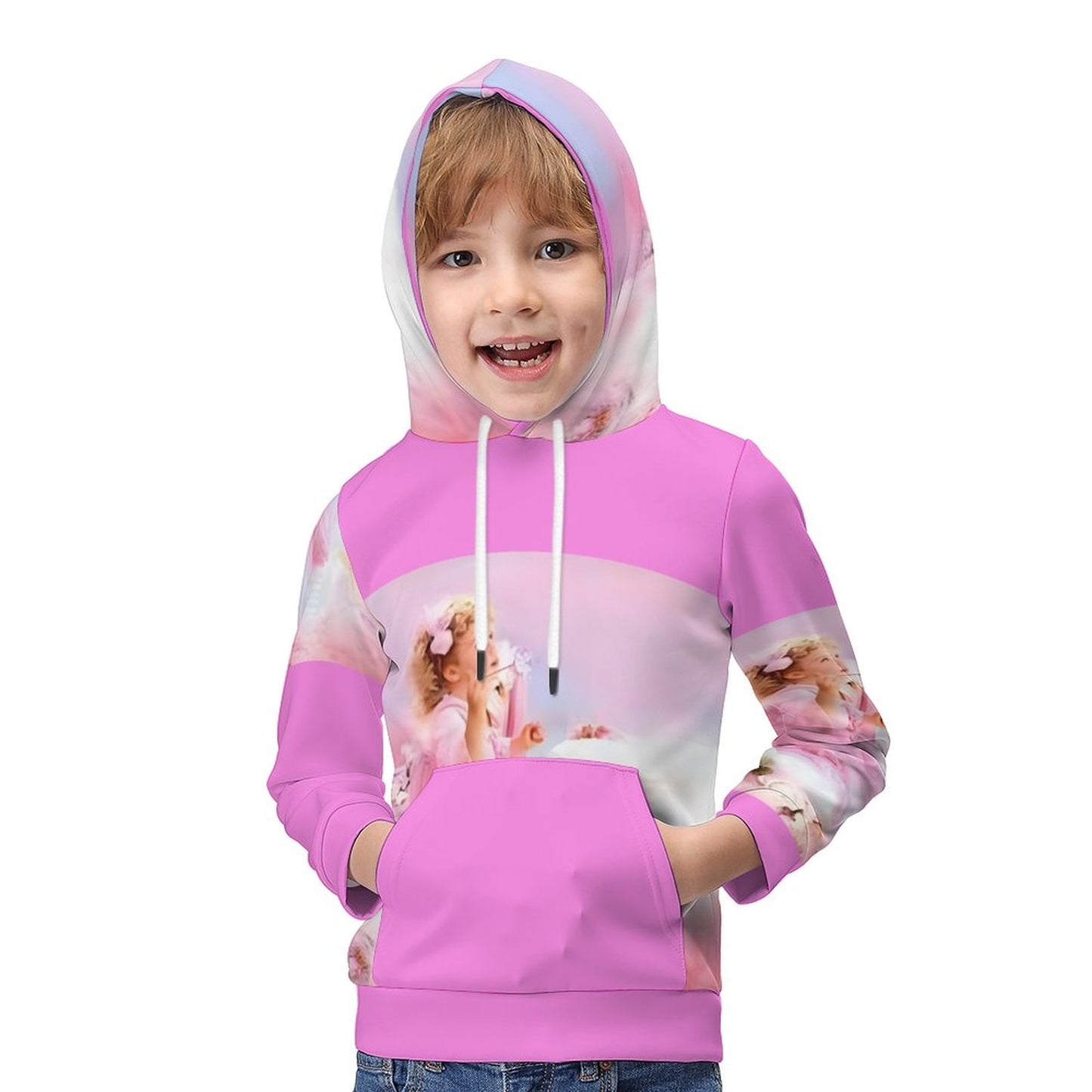 230gsm Hoodie for Kids (All-Over Printing)