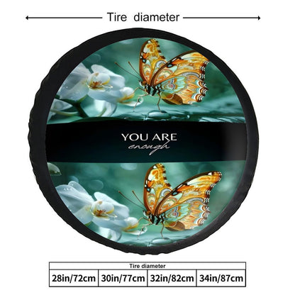 Leather Tire Cover(One-sided Printing)