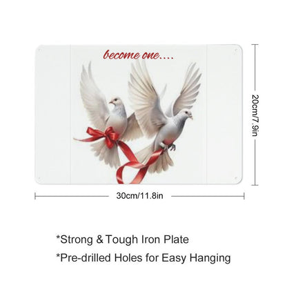 Horizontal Vintage Metal Sign-7.9"x11.8"/ 20x30cm