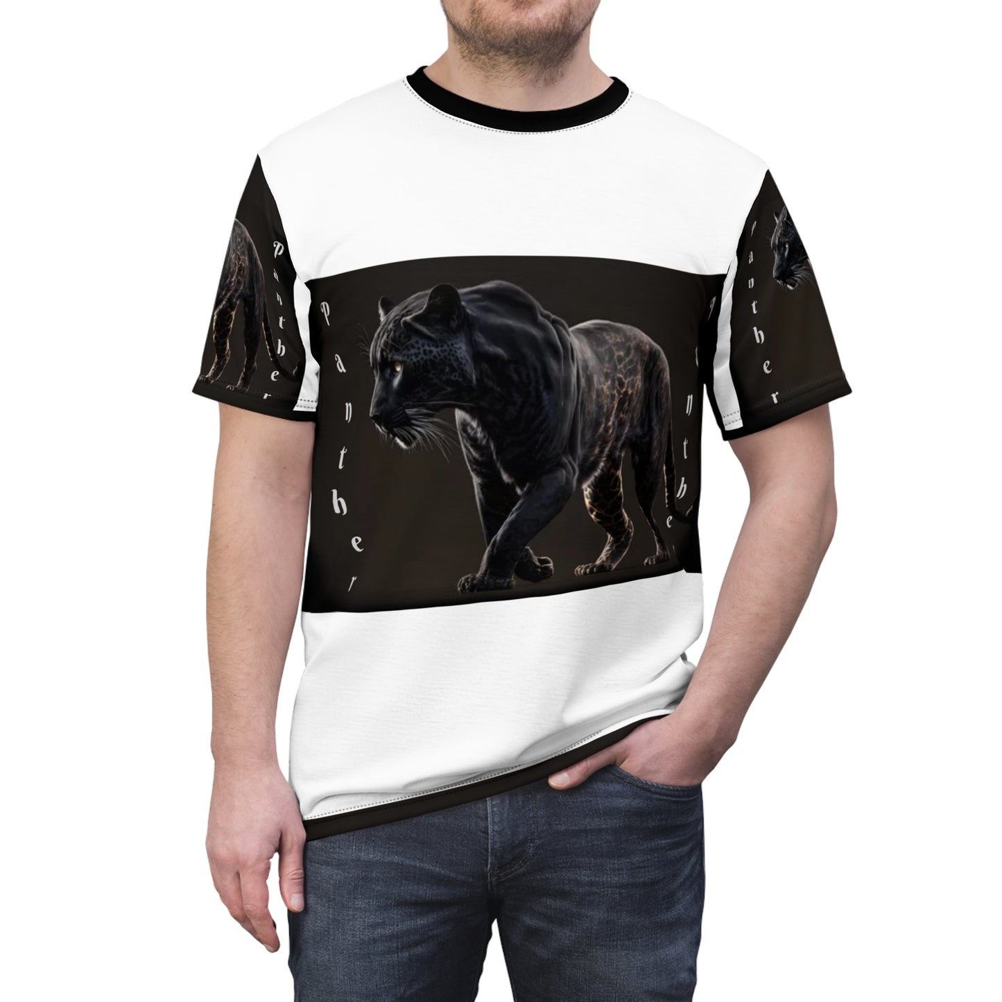 PANTHER 2-TONE Unisex Tee-Small-3XL