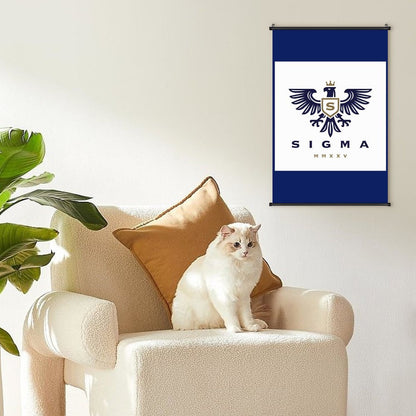 Canvas Hanging Poster with Scrolls-16"x24"/ 40x60cm