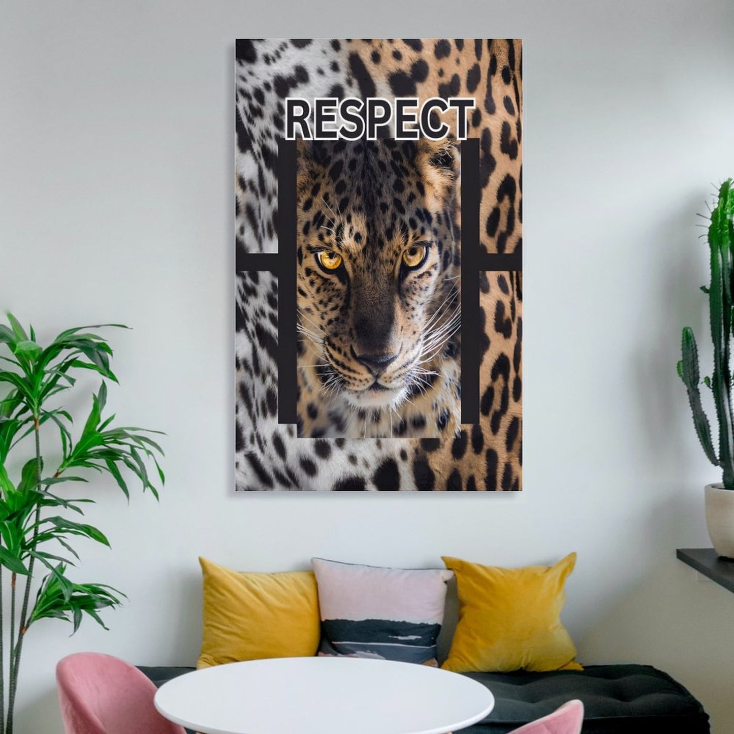 Framed Wooden Poster Hanging (Vertical 2:3)-8x12 inch