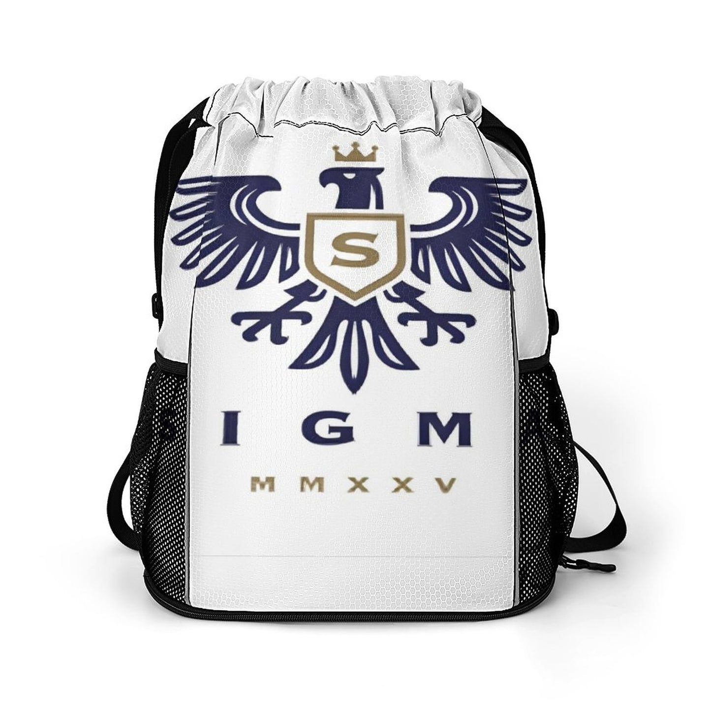 Waffle Cloth Sprots Drawstring Bag (Multi-Sites)